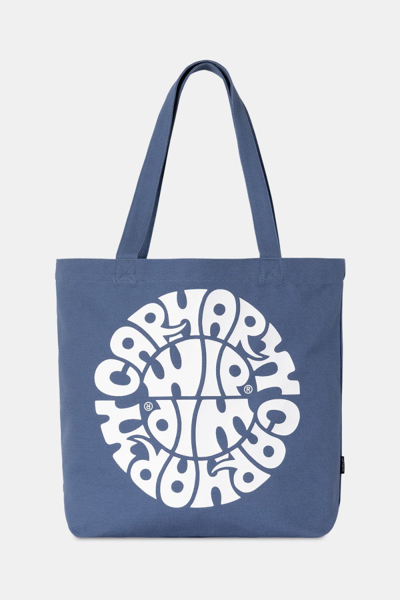 Carhartt WIP Graphic Tote Bag (Jazzy Print/Blue Iris) | Bags