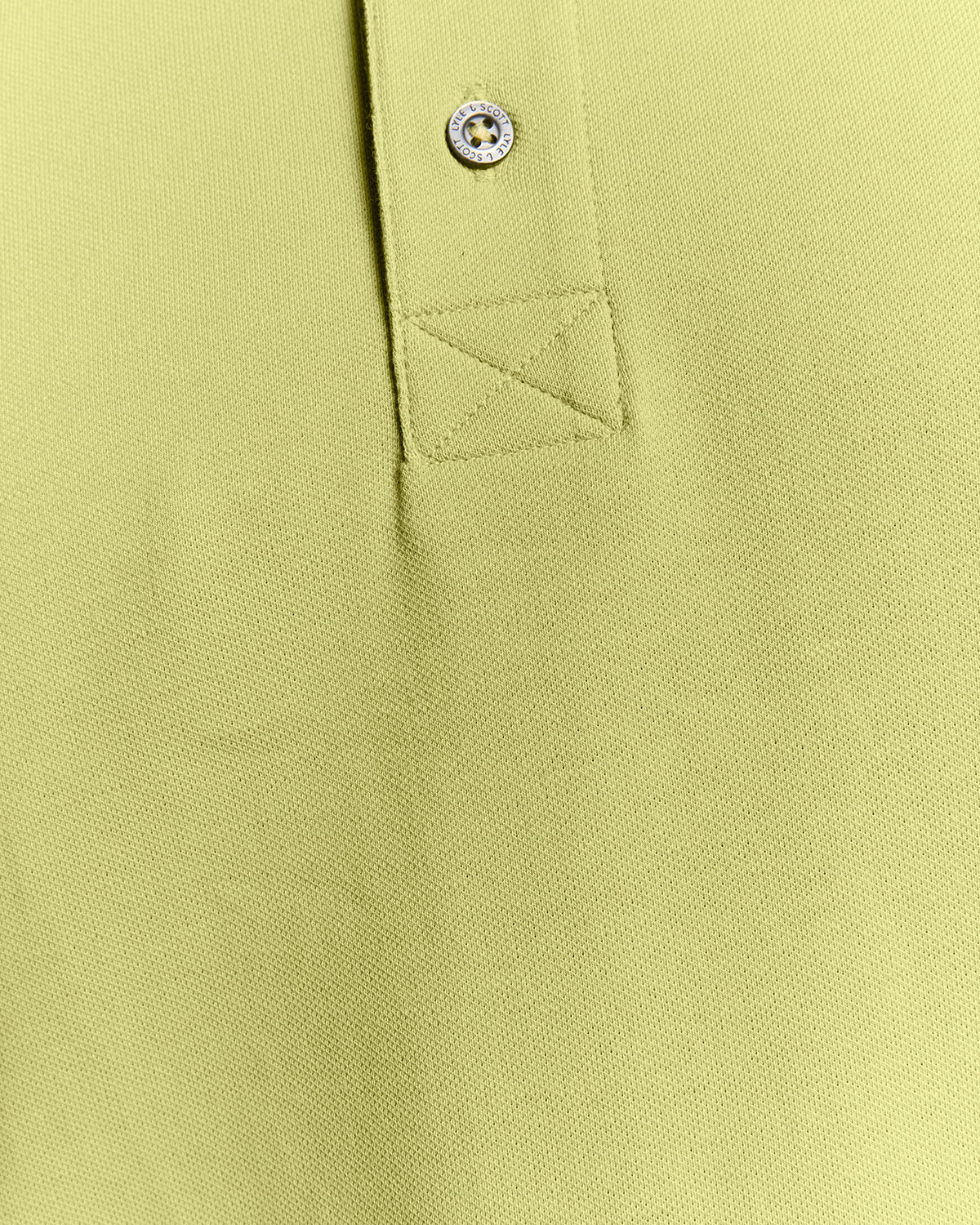 Cotton Polo Shirt-Pale Willow